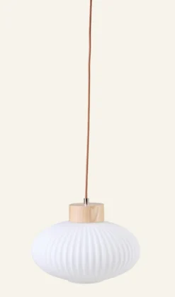 Forms & Objects Taklampa natur - 23 cm ø30