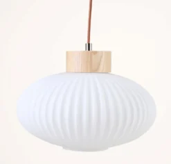 Forms & Objects Taklampa natur - 23 cm ø30