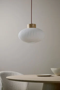 Forms & Objects Taklampa natur - 23 cm ø30