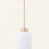 Best Forms & Objects Taklampa natur - 41 cm ø20