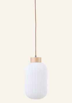 Best Forms & Objects Taklampa natur - 41 cm ø20