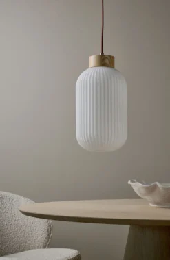 Best Forms & Objects Taklampa natur - 41 cm ø20