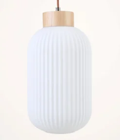 Best Forms & Objects Taklampa natur - 41 cm ø20