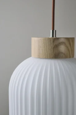 Best Forms & Objects Taklampa natur - 41 cm ø20