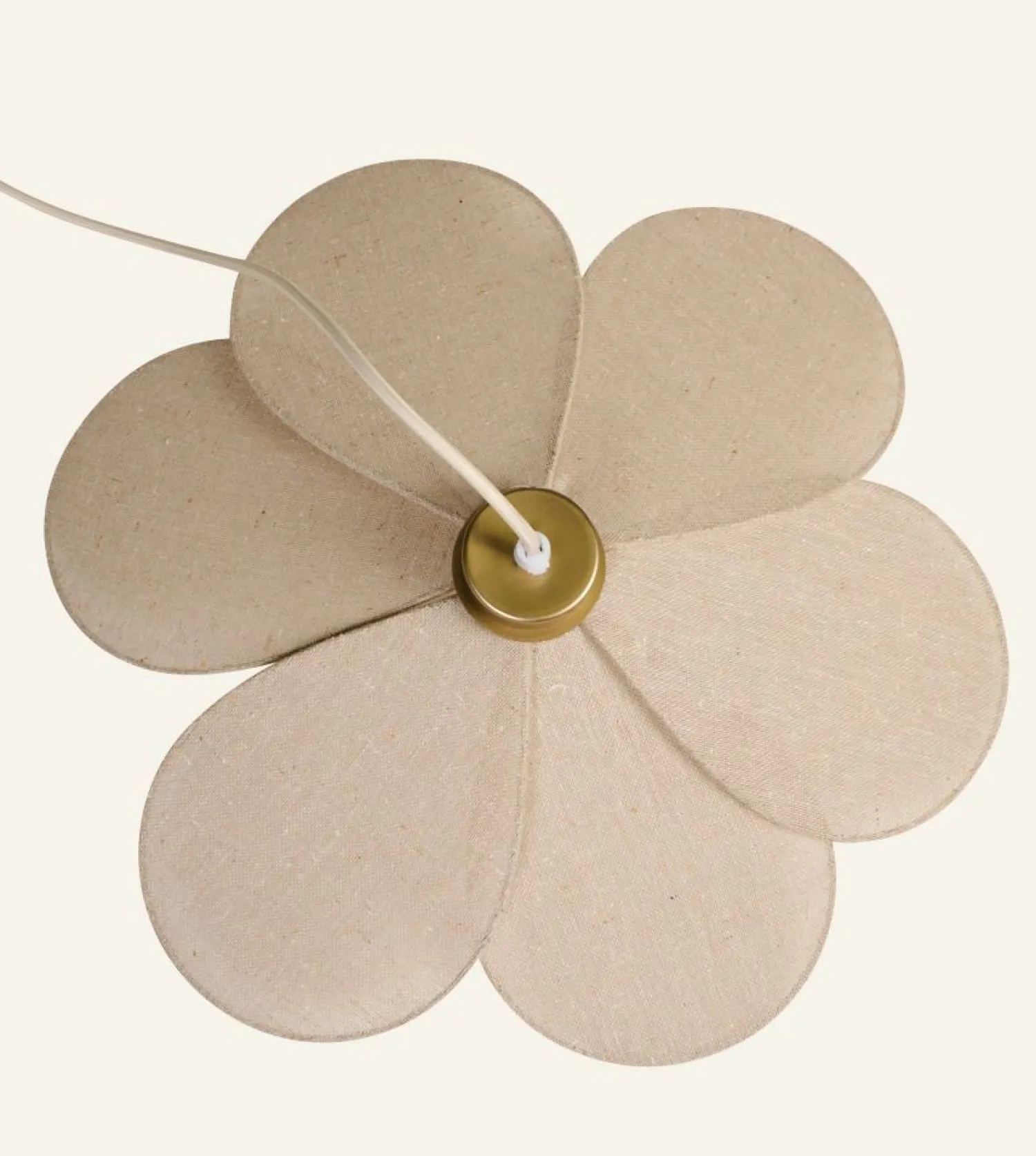 Outlet Taklampa natur - 46x46x13 cm