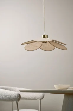 Outlet Taklampa natur - 46x46x13 cm