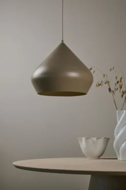 Best Forms & Objects Taklampa taupe - 29,5 cm ø34
