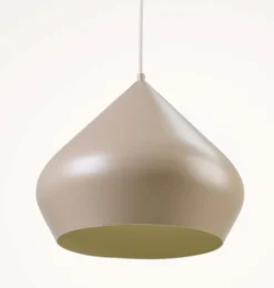 Best Forms & Objects Taklampa taupe - 29,5 cm ø34