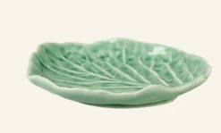 Sale Tallrik grön - 20x17,6 cm