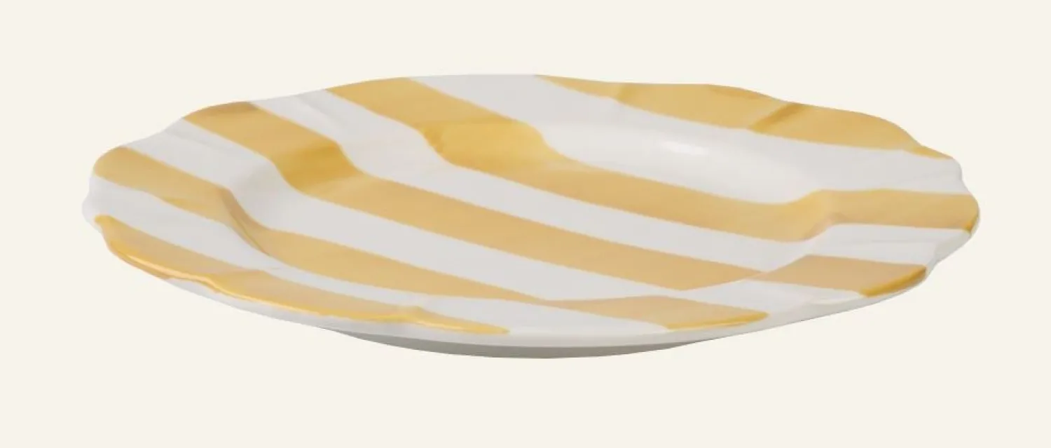 Discount Camilla Pihl Tallrik gul - ø21cm