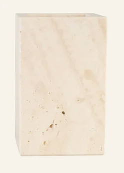 Hot Tandborsthållare beige - 7x7x11 cm