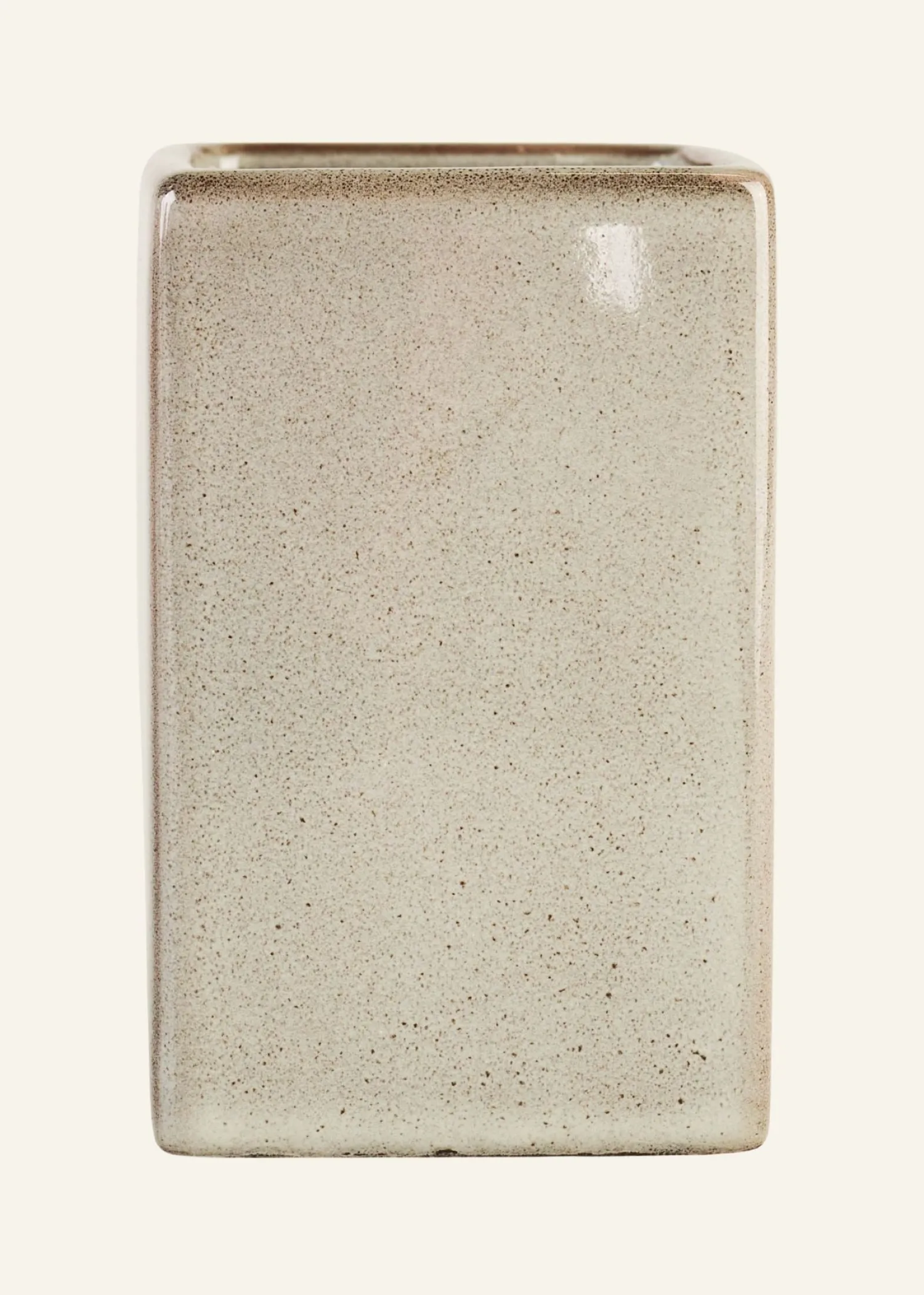 Outlet Tandborsthållare grön - 7,2x7,2x11 cm