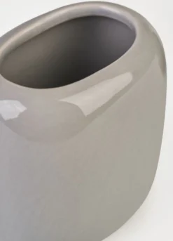 Clearance Tandborstmugg grå - 8,4x6x9,4 cm