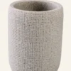Clearance Tandborstmugg grå - 7,3x7,3x,9,4 cm