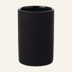 Clearance Tandborstmugg svart - 7x7x10,4 cm