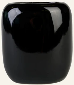 Sale Tandborstmugg svart - 8,4x6x9,4 cm