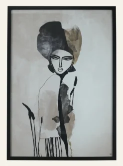 Clearance Voyage Tavla svart - 70x100 cm