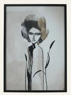 Outlet Voyage Tavla svart - 70x100 cm