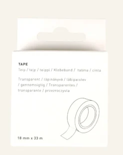 Tejp transparent - 18mm x 33m
