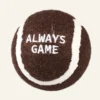 Tennisboll brun - ø6,3 cm
