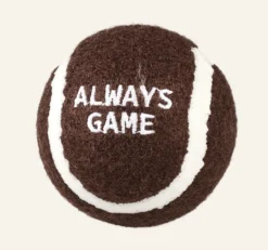 Tennisboll brun - ø6,3 cm