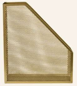 Clearance Tidskriftshållare guld - 28 cm