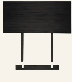 Clearance Forms & Objects Tilläggsskiva svart - 100x45 cm