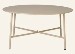 Best Forms & Objects Trädgårdsbord mörk beige - 35 cm ø70