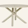 New Forms & Objects Trädgårdsbord offwhite - ø120 cm