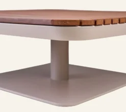 Discount Forms & Objects Trädgårdsbord offwhite - 90x90x28,5 cm
