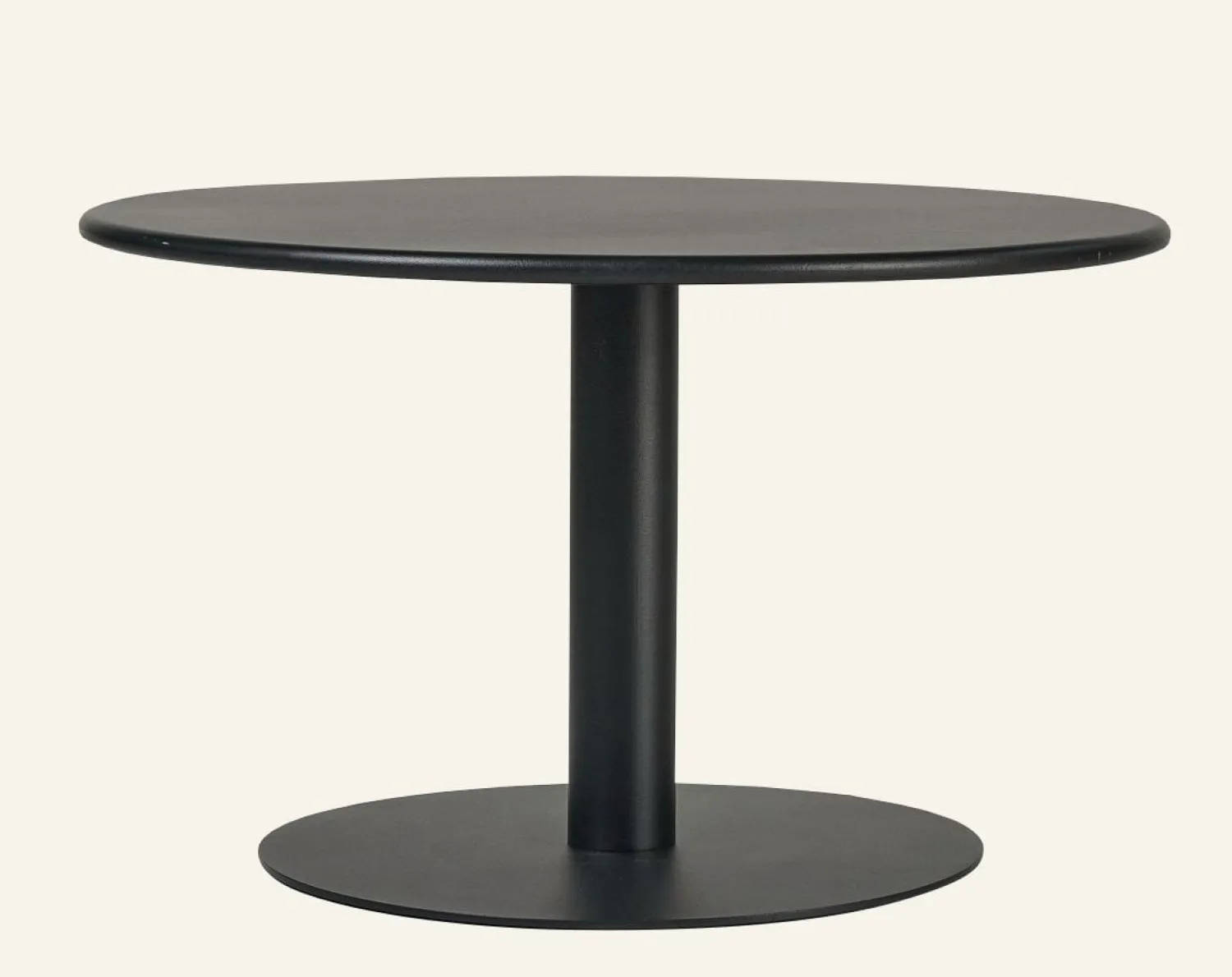 Online Forms & Objects Trädgårdsbord svart - 35 cm ø60
