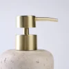 Hot Tvålpump beige - 8,3x8,3x19,3 cm