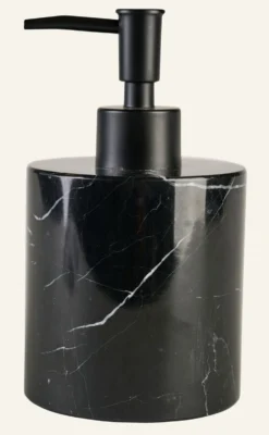 Tvålpump svart - 8,5x8,5x15 cm