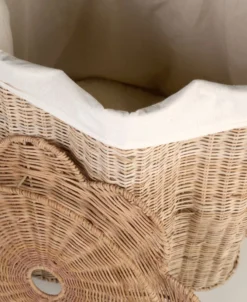 Discount Tvättkorg natur - 45x55 cm
