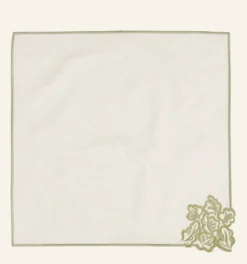 Tygservett offwhite - 45x45 cm