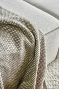 Discount Ullpläd taupe - 130x170 cm