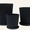 Sale Forms & Objects Utefat svart - ø31 cm