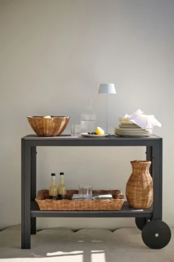 Best Forms & Objects Vagnbord svart - 100x45x74 cm