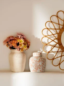 Vas beige - 20,5x26,5 cm