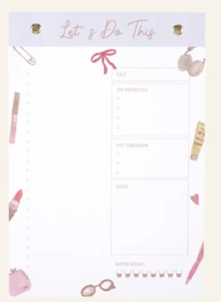 Best Veckoplanerare rosa - 14,5x21 cm
