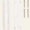 Clearance Väggkonsol vit - 7,5 cm