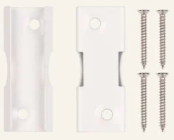 Clearance Väggkonsol vit - 7,5 cm