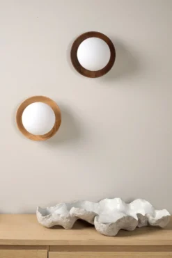 Clearance Forms & Objects Vägglampa brun - ø20